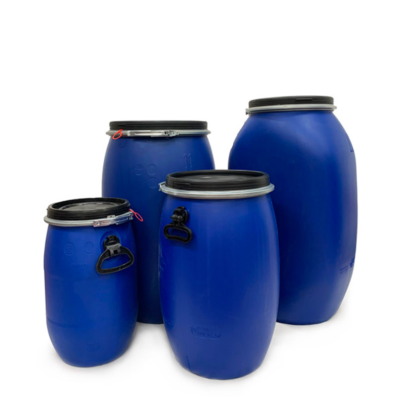 UN certified 1H1 and 1H2 plastic drums