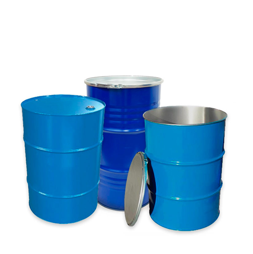 UN certified 1A1 and 1A2 steel drums