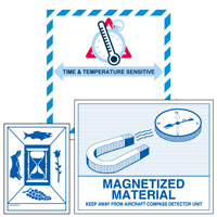 Labels for transport by air